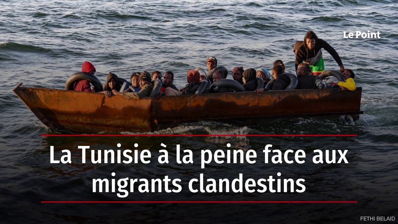 La Tunisie à la peine face aux migrants clandestins