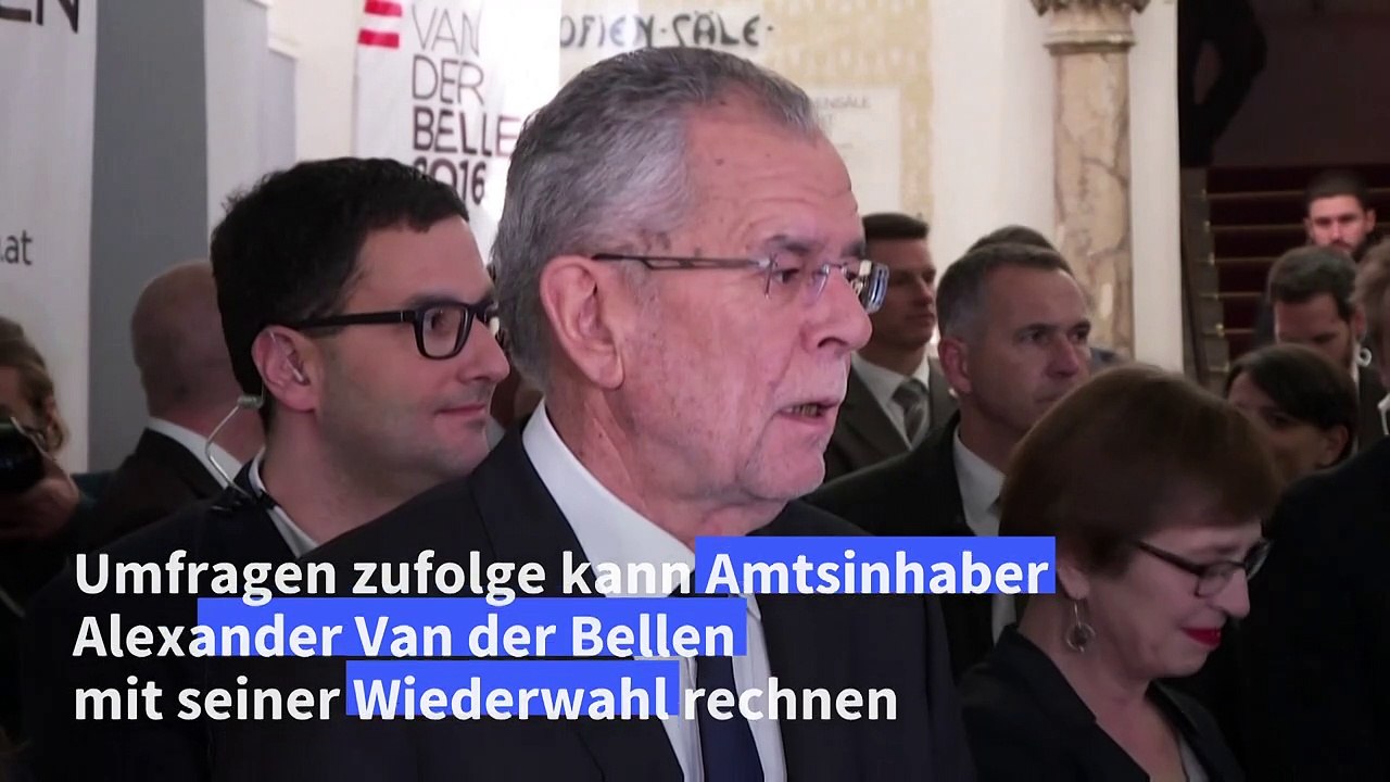 Präsidentschaftswahl in Österreich: Umfragen sehen Amtsinhaber vorn