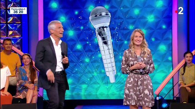 Magali Ripoll se loupe complètement sur la chanson J'imagine de Valentina dans N'oubliez pas les paroles , et elle n'est pas la seule.