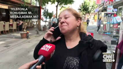 Telefonla konuşmak mı, mesajlaşmak mı?