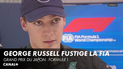 Pour George Russell "c'est l'incident de la FIA, pas de Gasly " - Grand Prix du Japon - F1