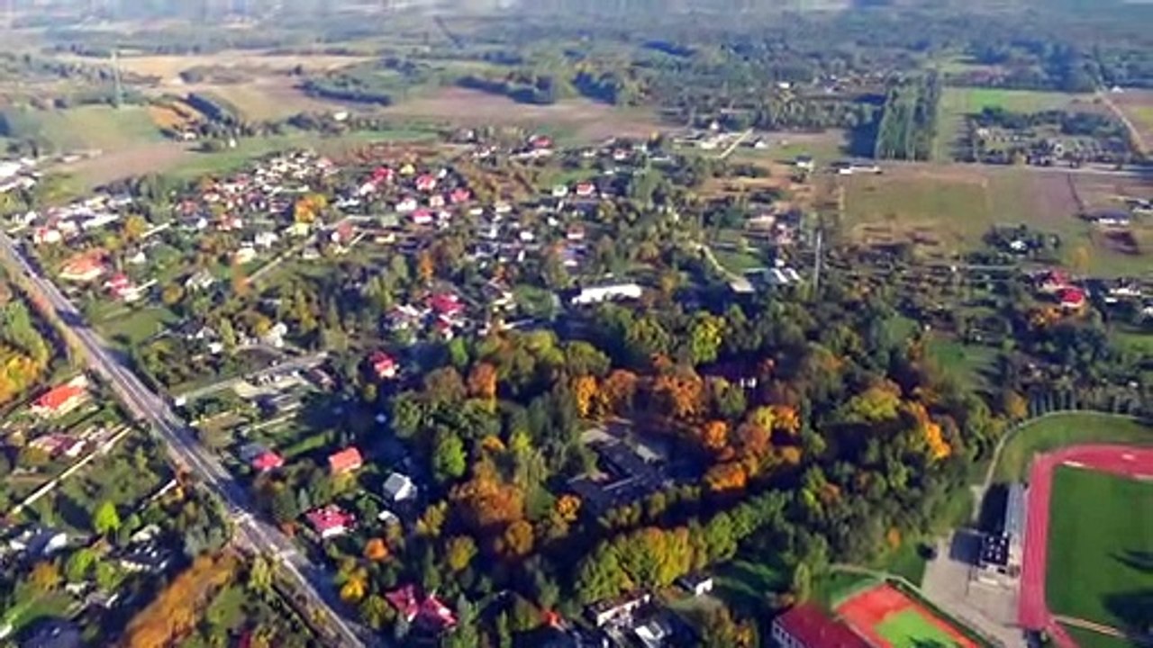 Przelot Ppgg nad jez. Białe w Okunince.