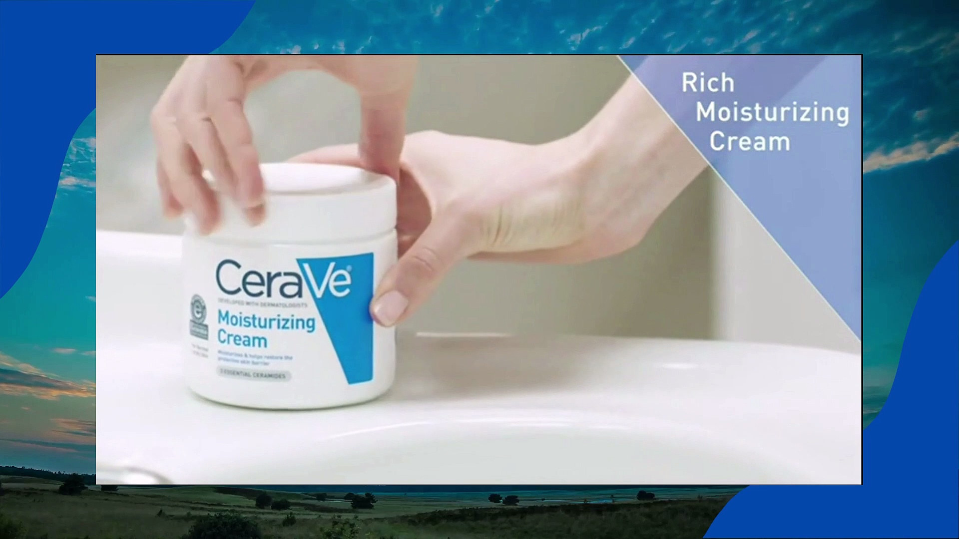 Moisturizing Cream For Dry Skin With Hyaluronic Acid & Ceramides