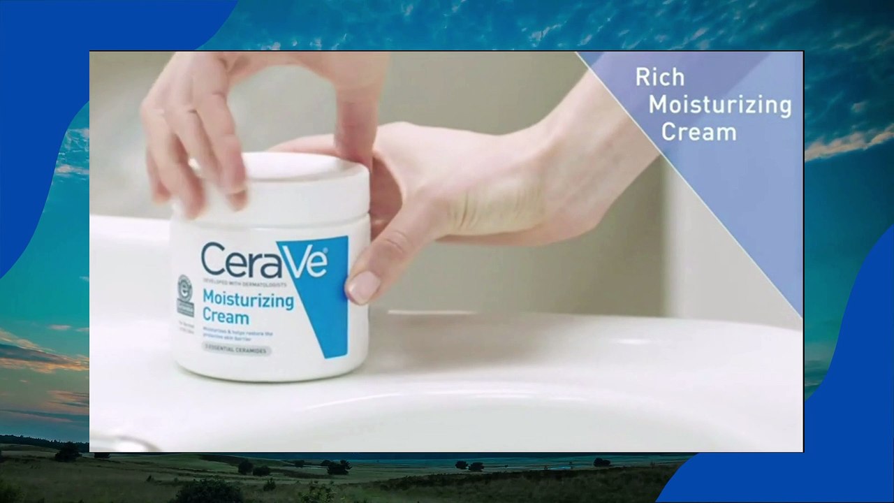 Moisturizing Cream For Dry Skin With Hyaluronic Acid & Ceramides