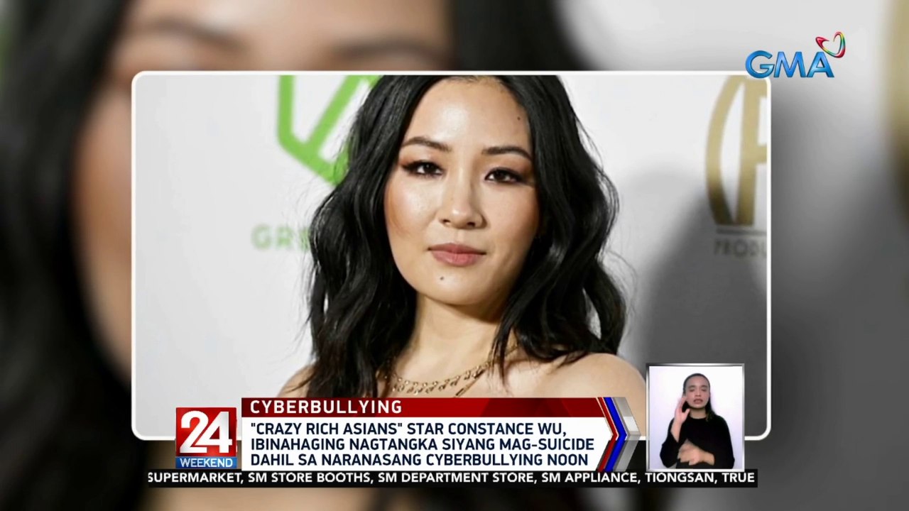"Crazy Rich Asians" star Constance Wu, ibinahaging nagtangka siyang mag-suicide dahil sa naranasang cyberbullying noon | 24 Oras Weekend