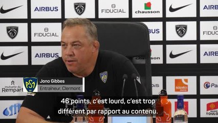 6e j. - Gibbes : "46 points, c’est lourd"