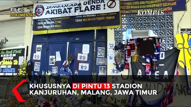 Mengerikan! TGIPF Ungkap Isi Rekaman CCTV Pintu 13 Tragedi Kanjuruhan