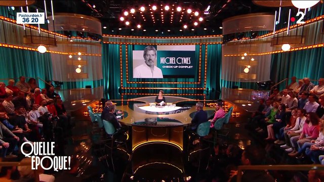 Christophe Dechavanne et Michel Cymès s'affrontent sur le plateau de Quelle époque ! @ France 2