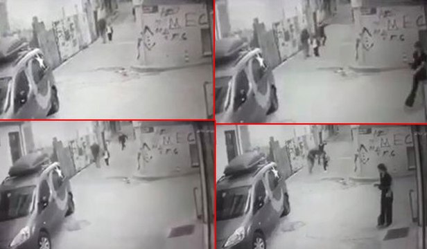 Gemi kaptanına kızının gözü önünde silahlı saldırı