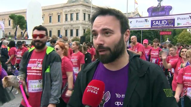 5.000 perros y sus dueños corren el Perrotón contra el abandono animal y por la adopción