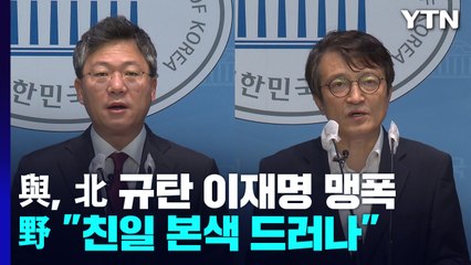 與, 北 규탄하며 이재명 맹폭...野 "친일 본색 드러나" / YTN