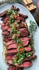 لحم متبل و مشوي بطريقة بسيطة  Grilled meet