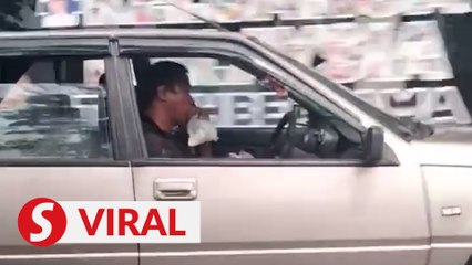 Melaka cops call up man for allegedly sniffing glue while driving with child in car