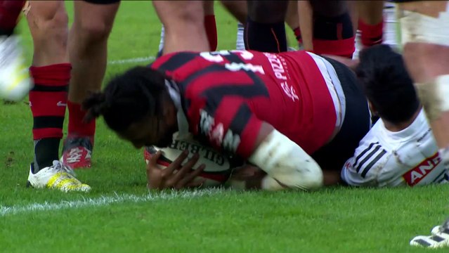 TOP 14 - Essai de Waisea NAYACALEVU 2 (RCT) - RC Toulon - CA Brive - Saison 2022/2023