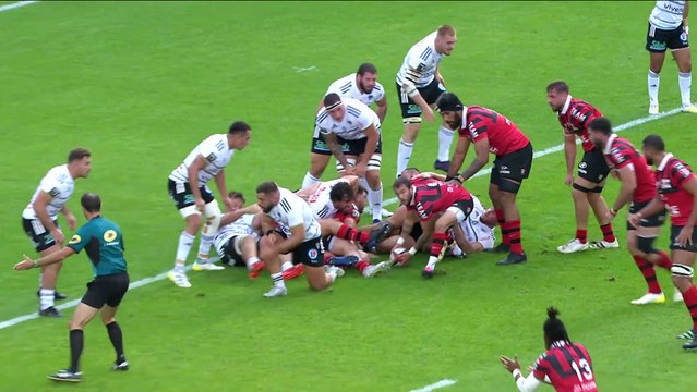 TOP 14 - Essai de Waisea NAYACALEVU (RCT) - RC Toulon - CA Brive - Saison 2022/2023