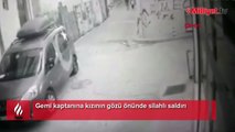 Gemi kaptanına kızının gözü önünde silahlı saldırı!