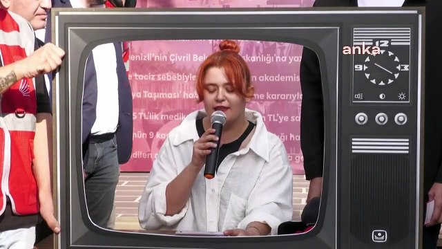 CHP Gençlik Kolları'ndan sansür yasası eylemi