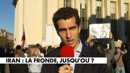 Iran : plus d'un millier de personnes sur la place du Trocadéro contre le régime d'Ebrahim Raïssi