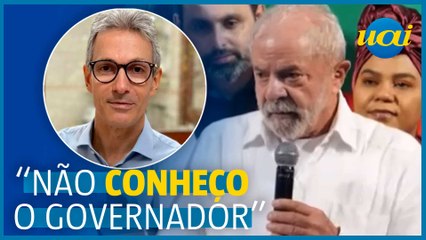 Lula promete conversa com Zema caso seja eleito