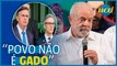 Lula sobre apoio de Zema a Bolsonaro: 'Povo não é gado'