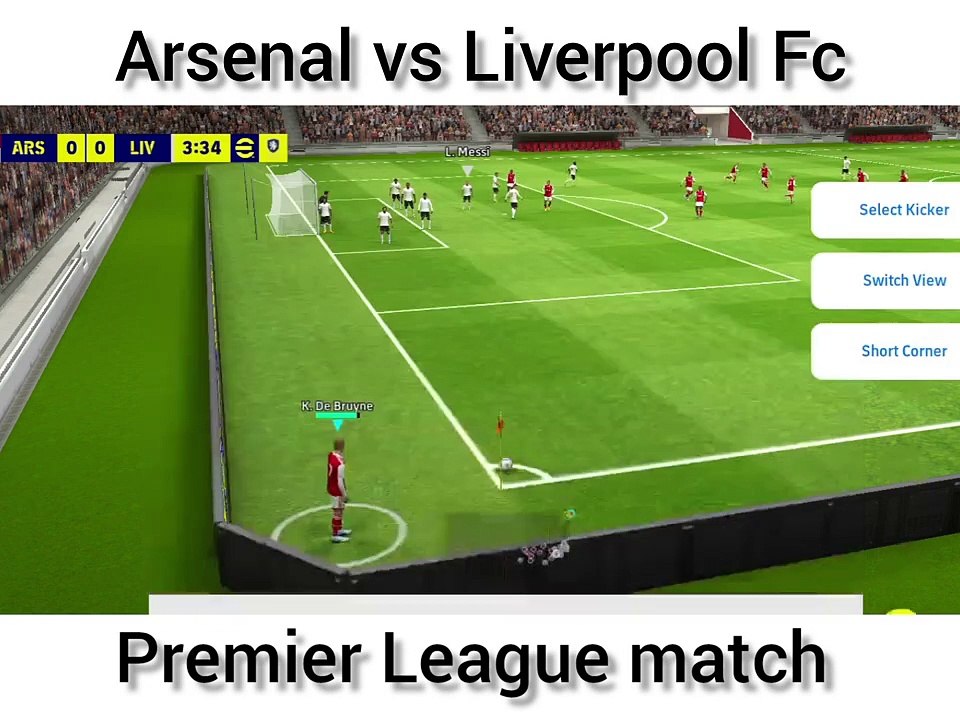 Arsenal vs Liverpool fc Premier League.
