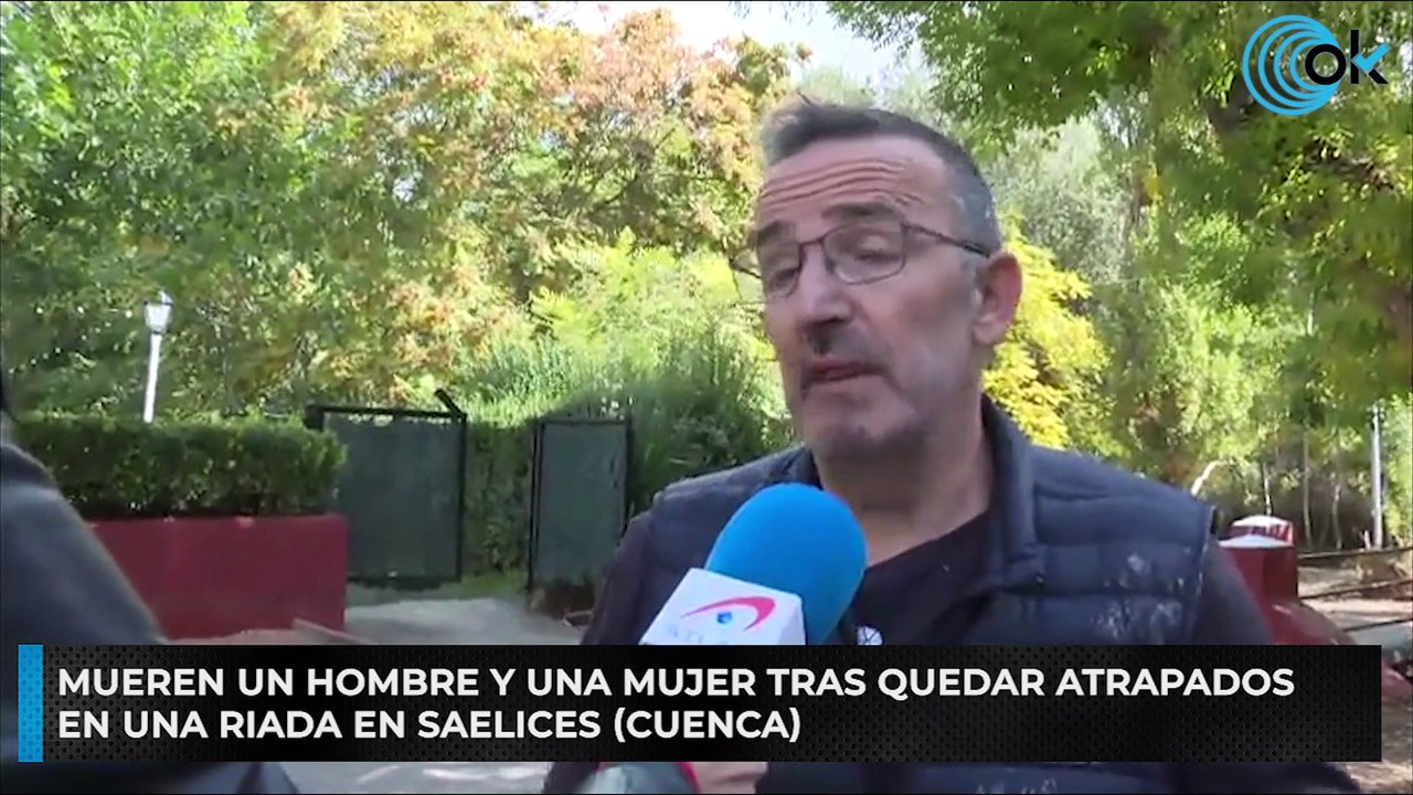 Mueren un hombre y una mujer tras quedar atrapados en una riada en Saelices (Cuenca)