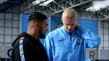 هالاند مندهش من تقييمه في لعبة "فيفا 23".. شاهد رد فعله بعد تفوق لاعب آخر عليه