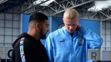 هالاند مندهش من تقييمه في لعبة "فيفا 23".. شاهد رد فعله بعد تفوق لاعب آخر عليه