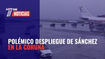 El Dato de Antonio Muro: Sánchez moviliza 17 coches, un autobús y dos motos en su visita a La Coruña en la misma semana que anuncia una subida de impuestos