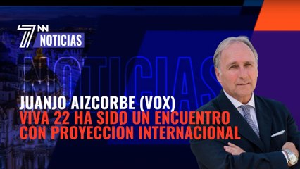 Juanjo Aizcorbe, diputado de Vox en el Congreso por Barcelona:  "Viva 22 ha sido un gran encuentro con proyección internacional"