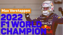 Verstappen revels in 'rewarding' second F1 World Title