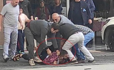 Son dakika haberi: BURSA'DA SİLAHLI KAVGA ANI KAMERADA; 1 YARALI