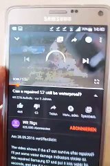 YouTube mobile app - fast forward glitch