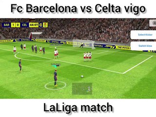 Fc Barcelona vs Celta LaLiga match.