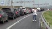 Crimean drivers stuck in long queues on way to damaged Kerch bridge