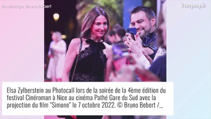 Elsa Zylberstein : Dentelles et épaules nues, l'actrice rayonne avec Samuel Le Bihan, à nouveau avec son ex