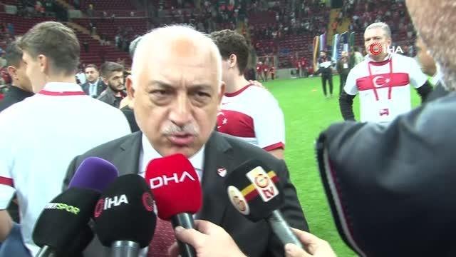 Mehmet Büyükekşi: Darısı Türk Milli Futbol Takımımıza