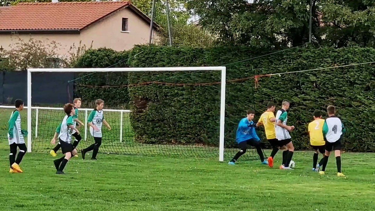 U15-3 - défaite vs Garon mais avec de grands arrêts