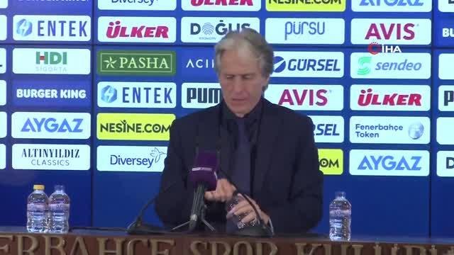 Jorge Jesus: "Bizim için birinci sıranın savaşında olmak önemli"