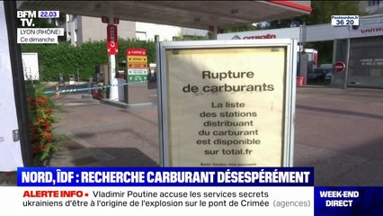 Download Video: Ruptures de carburants: dans le Nord et en Île-de-France, les nerfs des automobilistes mis à rude épreuve ce week-end