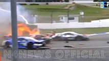 Michael Schumacher’s nephew in fiery race car crash as relative is left needing medical attention