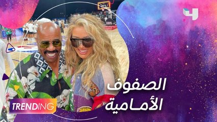 مباريات دوري كرة السلة الأمريكي في أبو ظبي تجمع النجوم والمشاهير العرب والعالميين