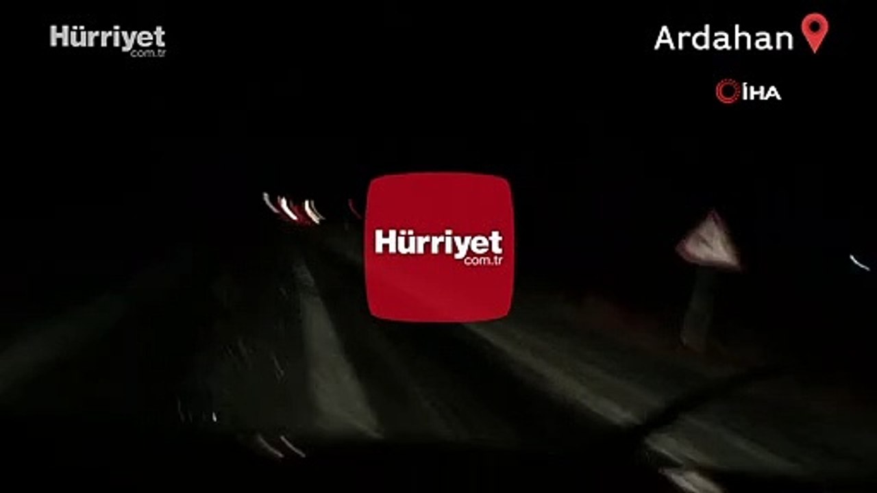 Ardahan’ın yüksek kesimlerinde kar sürprizi