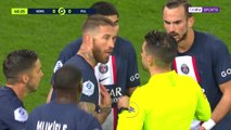 Stunned Ramos sent off for PSG after quickfire yellows