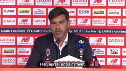 10e j. - Fonseca sur l'histoire de l'écharpe : "Je ne suis pas un homme qui encourage la haine"