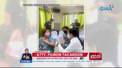 Panayam kay Atty. Filibon Tacardon, Abugado ni Dating Sen. Leila De Lima | UB