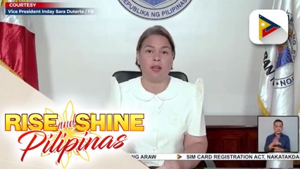 Mga programa ng OVP sa unang 100 days na panunungkulan, ibinida ni VP Sara Duterte