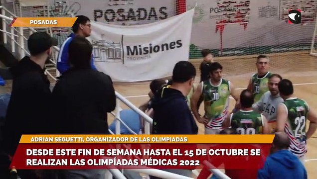 Desde este fin de semana hasta el 15 de octubre se realizan las Olimpíadas Médicas 2022