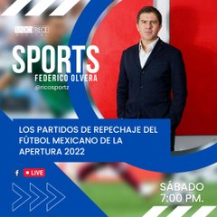 R13Sports:Los partidos de repechaje del fútbol mexicano de la apertura 2022