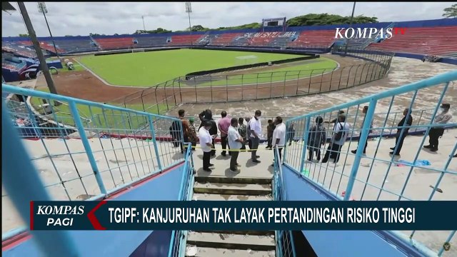 TGIPF: Stadion Kanjuruhan Tak Layak Gelar Pertandingan dengan Risiko Tinggi